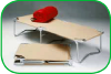 Lit  de camp pliant type E.N (Education Nationale)