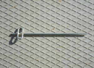 Lot de 50 piquets acier Ø10mm L = 35cm