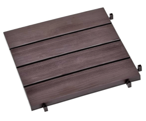 plancher en dalle PVC  aspect bois pour terrasse, piscine,tnete de cuisinerabout dortoir barnum