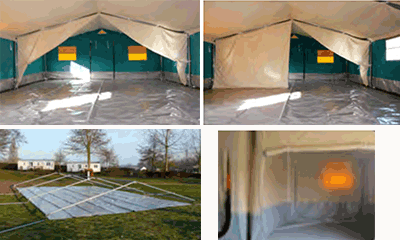 Options pour tente marabout Aquitaine Triganoe montage de la tente marabout Polyluxe